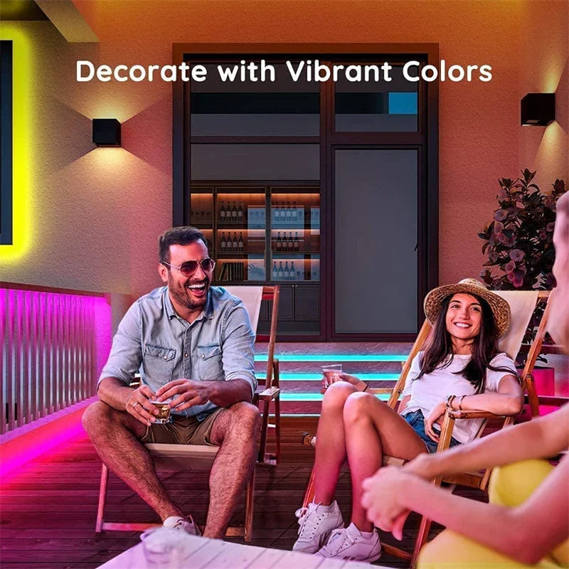65.5ft/20m TUYA WS2811 TUYA DreamColor LED Strip Lights RGBIC Smartlife 60LEDs/M Flexible Tape Work with Alexa Google Assistant