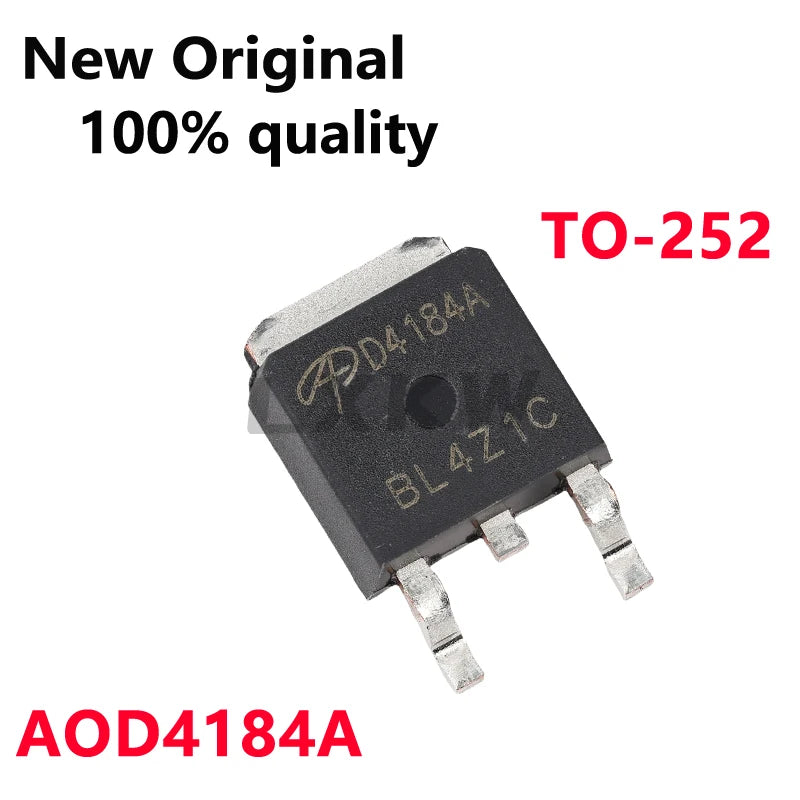 10-50/PCS New Original D4184A AOD4184A TO-252 N-channel Field-effect transistor In Stock