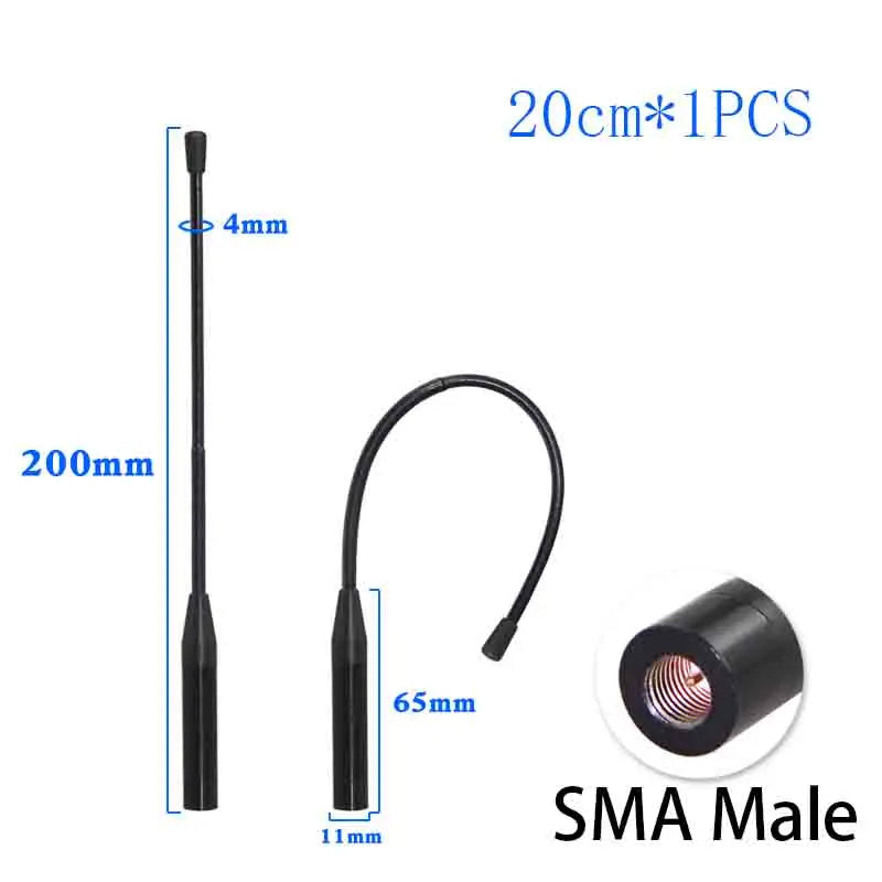 868MHz LoRa WAN Module Soft Antenna, Suitable for the Meshtastic System. Omni High-Gain Whip Antenna SMA Head Connector