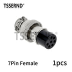 GX12 GX16 GX20 2 3 4 5 6 7 8 9 10 Pin Connector Male Female Butting Wire Cable Circular Aviation Socket Plug