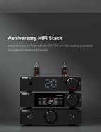 AIYIMA D20 HiFi DAC Decoder AK4493SEQ ES9039Q2M XMOS XU316 USB DSD512 Bluetooth 5.1 LDAC RCA XLR Audio Converter VU Meter