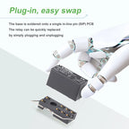 ENMG PCB Mount Solid State Relay, SSK10D6132 Miniature Pin-Type DC Control DC/AC 24V Printed Circuit Board Mount Plug-in Type.
