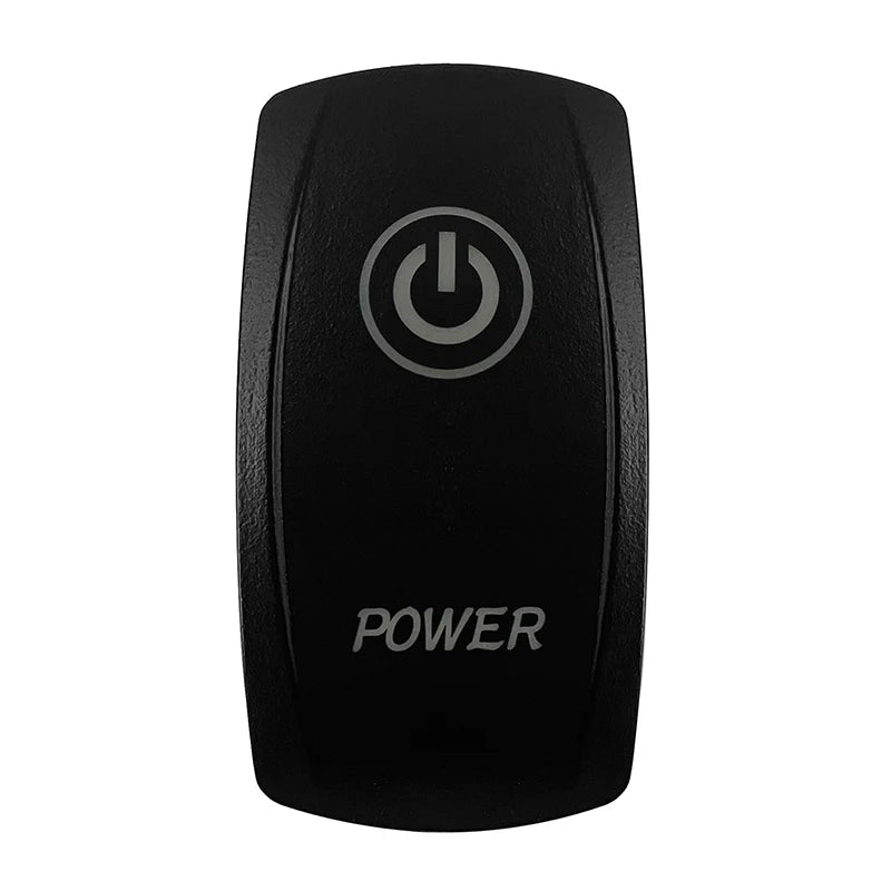 CUSTOM Dual RED Led Laser Etched Rocker Switch ON-OFF ON-OFF-ON (SPST DPDT) for ARB/Carling/NARVA 4x4 Caravan Accessories SUV