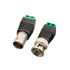 2/5/10PC DC 12V Male Female RCA BNC Connectors 5.5*2.1/2.5mm Welding-Free Power DC Plug Adapter Jack Socket For LED CCTV Camera