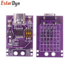 Estardyn Type-C PD QC AFC Fast Charge Polling Detector Tester, USB-C Trigger Board DC Power Converter for Laptop Phone