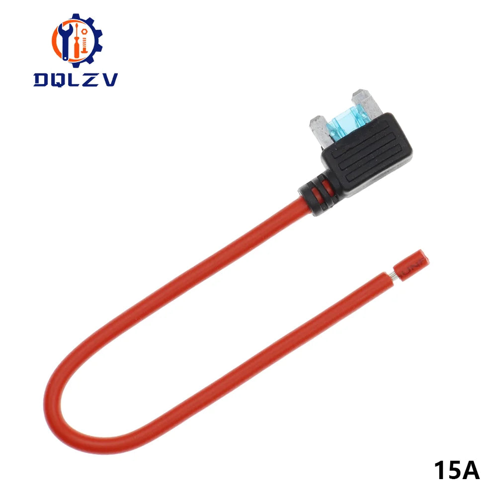 12V 5A 10A 15A 20A Car Fuse Holder Add-a-circuit TAP Adapter Micro Standard ATM APM Blade MINI Medium Simple Safety Device