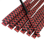 Double Color 2:1 Heat Shrink Tubing 1M 20/22/25/28/30/35mm for Handle Non-Slip Grip Fishing Rod Handle Covers Anti-slip Sleeving