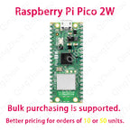 Raspberry Pi Pico 2‑W controller, featuring a dual‑core dual‑architecture processor with Wi‑Fi and Bluetooth support. Bulk purch