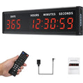 2025 Trend Large Digital Countdown Clock,LED Display, 999 Day Countdown Timer For Christmas, Count Up/Down Calendar For US US Pl