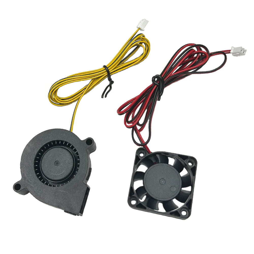 LS-3D Printer Part 4010 Axial Fan 4010 Blower Turbo Quiet Fan 5015 Blower Cooling Fan 40*40*10mm 12V24V For Ender 3 CR10 Printer