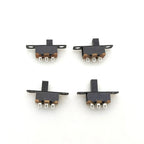 20Pcs SK12D07VG/SS12D00/SS12F15 Toggle Switch 3 Pin 1P2T PCB Slide Switch DIP ON-OFF Handle High:2mm/3mm/4mm/5mm/6mm