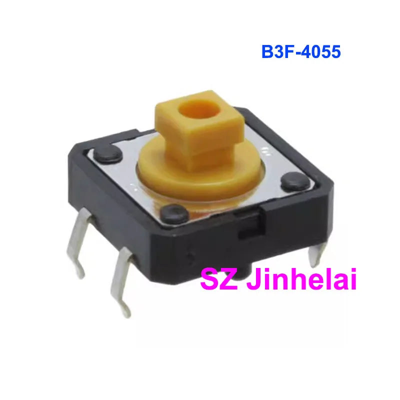 100pcs Authentic Original Omron Tactile Switch Push-button Micro switches B3F-4000 B3F-4005 B3F-4050 B3F-4055