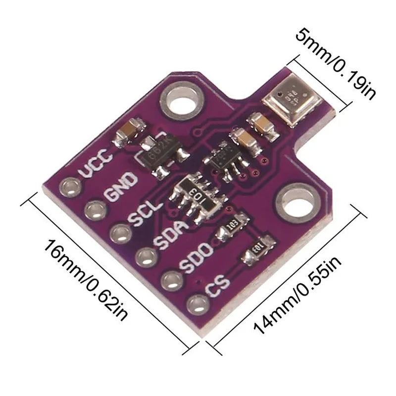 BME680 Digital Temperature Humidity Pressure Sensor CJMCU-680 High Altitude Sensor Module Development Board