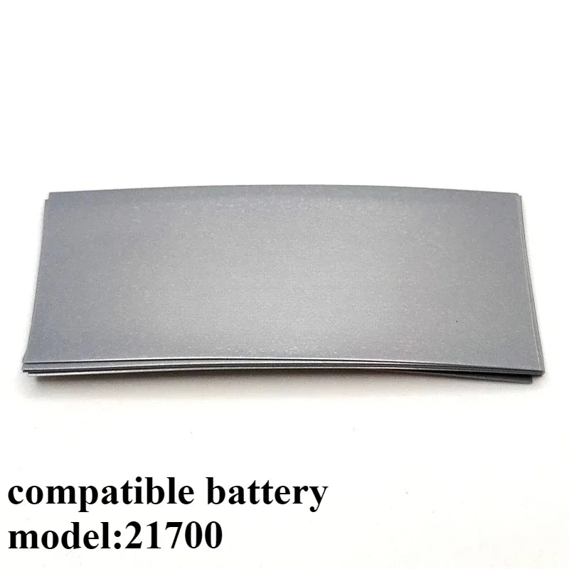 21700 Lithium Battery PVC Heat Shrinkable Film Battery Skin Heat Shrinkable Sleeve 10pcs/bag