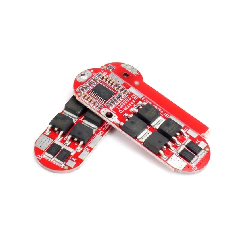 3S 4S 5S BMS Li-ion Protection Board, 25A Common Port, XH-M609 Low Voltage Cutoff, TP4056 Type-C Charger, Individual Sale