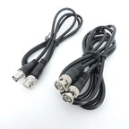 BNC Male to Male Female Adapter Dual Head Cable Video Connector Extension Pigtail Wire For CCTV Camera Accessories 0.5m-3meters