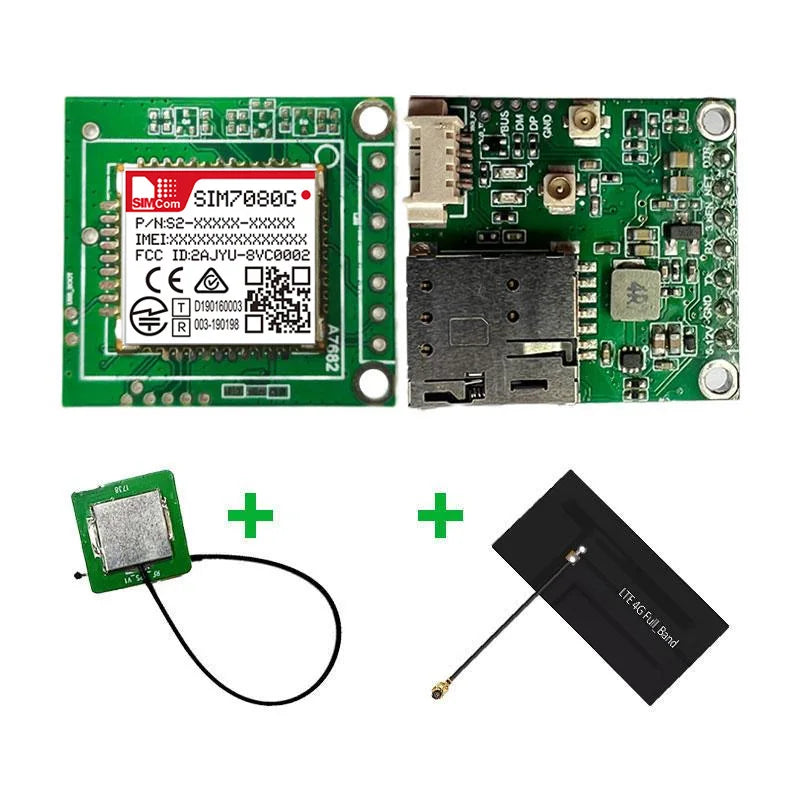 SIM800C SIM868 SIM868E SIM7028 SIM7022 A7682E SIM7080G Small-sized serial port development board