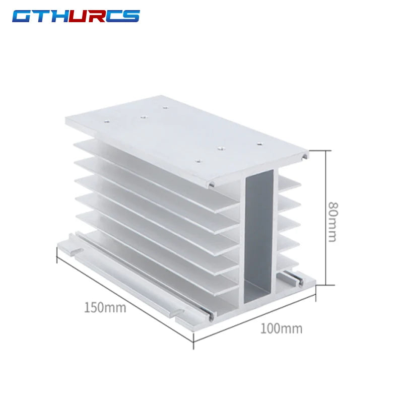 3-SSR DC-AC 10A 25A 40A 60A 80A 100A 120A 200A Three Phase Solid State Relay module 3-32V DC Control 24-480V AC 10DA 25DA 40DA