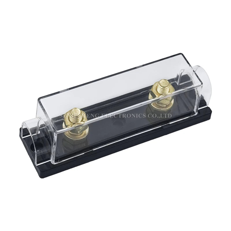 1Set ANL Automotive Fuse Holder Fusible Link With ANL Flat Type Bolt-on Blade Fuse 30A 40A 50A 60A 70A 80A 100A 120A 150A-500A