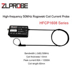 ZLPROBE High-frequency 50MHz Rogowski Coil AC Current Probe HFCP1608 60/12000A Bandwidth 50MHz Universally Compatible Oscillosco
