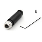 M8 Waterproof Sensor Connector Flange Socket A Type male&female 3pin 4pin plug straight screw threaded coupling
