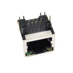RJ45 Network Port Adapter Test Board Horizontal 8p Crystal Head Female Socket Circuit Board with Light