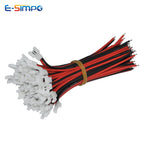 10pcs 51005 51006 2Pin 10cm MX2.0 Model Airplane Battery Charging Socket Plug Male Female Terminal Wire