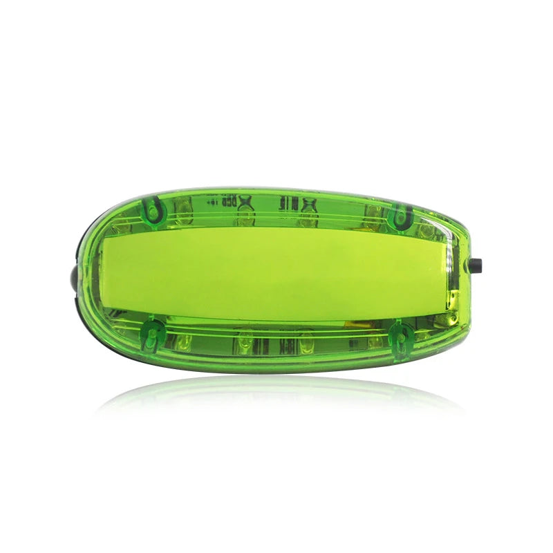 Blue Red Yellow Red Green Color LED Flashing Shoulder Lamp Light Alarm Patrol Warning