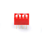 5PCS Slide Type Dip Switch Double Row Toggle Switches Module 2.54mm 1P2P3P4P5P6P7P8P9P10P-12PIN Position For Circuit Breadboards