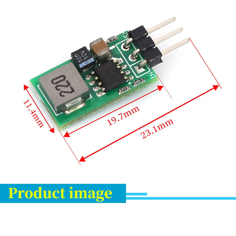 DC5.5-32V to 5V/1A Voltage Regulator Replace TO-220 LM7805 5V Positive Voltage Regulators Input 5.5-32v To 5v1a Buck Module