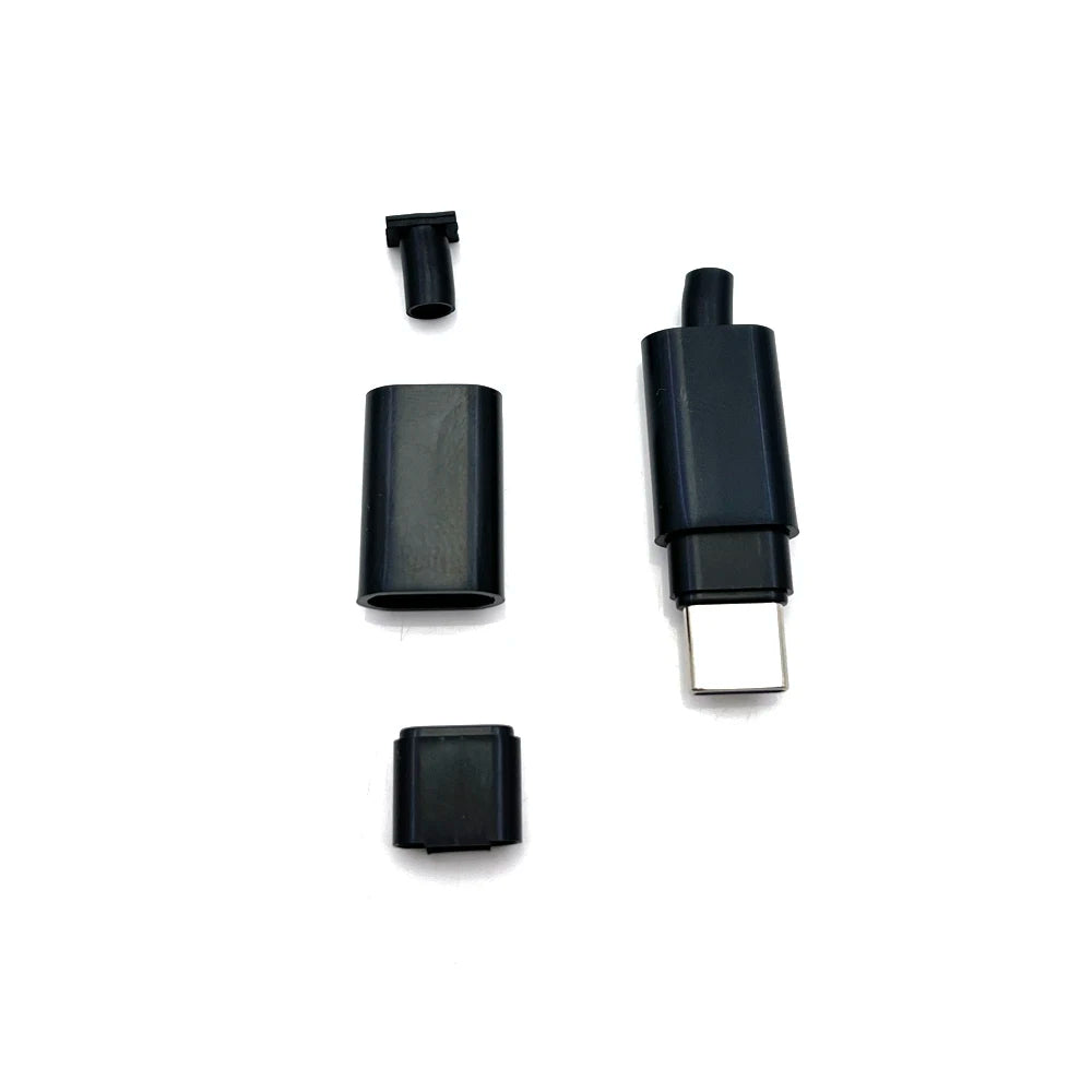 TYPE-C Male Plug Plastic Housing USB-C Plastic Shell C Type Connector Adapter Housing Type-C Charging Plugs Plastic Casing