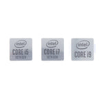 100% Brand New  5pcs 10th Generation Core I5 I7 I9 DIY Sticker Label Notebook Decoration