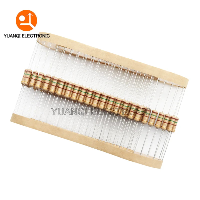 20pcs 1W Carbon Film Resistor 5% 1R-10M 10R 15R 100R 240R 360R 470R 1K 3.3K 4.3K 4.7K 10K 47K 100K 1M 10 47 100 330 470 ohm