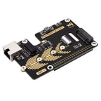 Raspberry Pi 5 PCIe To.2 NVME SSD And Gigabit Ethernet RJ45 HAT RTL8111H M_KEY 2230/2242/2260/2280