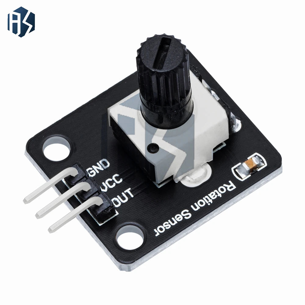 KY‑040 / RV09 / EC11 360° Rotary Encoder Module, Rotary Potentiometer with Knob for Arduino
