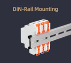 VENGIM Off Delay Time Relay 220V Or AC/DC12V-240V Timer Switch By Din Rail