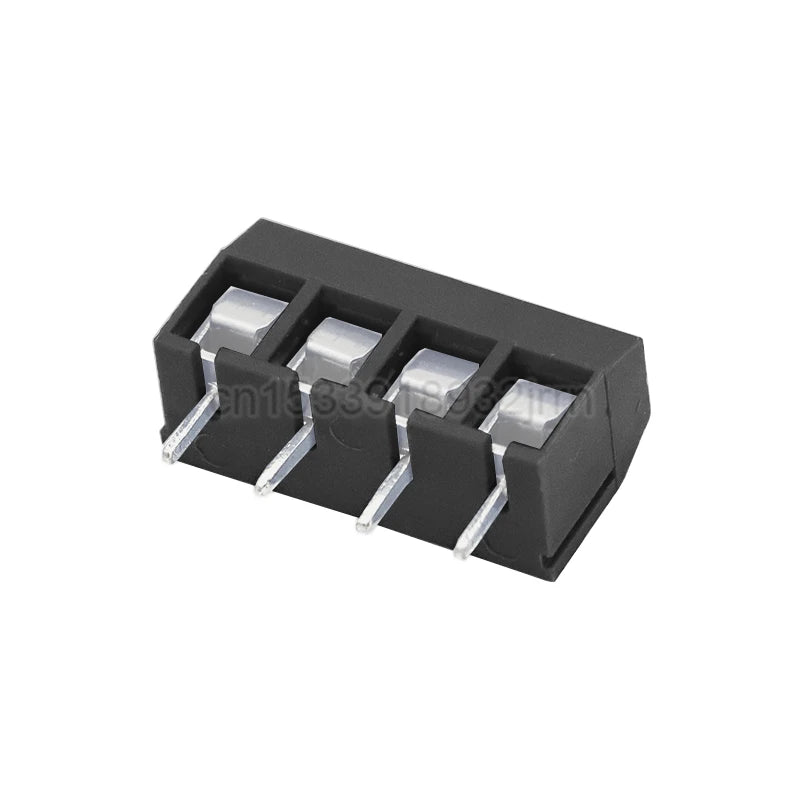 10Pcs KF301 Straight Pin 2P 3P 4P 5P 6P Screw PCB Terminal Blocks Pitch 5.0mm Connector Assortment Kit KF-301