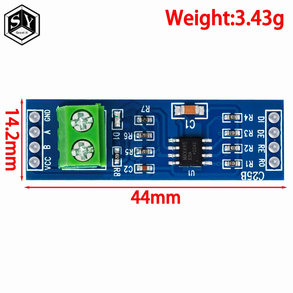 1PCS/5PCS   MAX485 module, RS485 module, TTL turn RS - 485 module, MCU development accessories rs 485