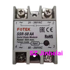 Authentic Original FOTEK Single phase Solid State Relays SSR-10AA 25AA 40AA 50AA 75AA 05DD 10DD 25DD 50DD 75DD -H