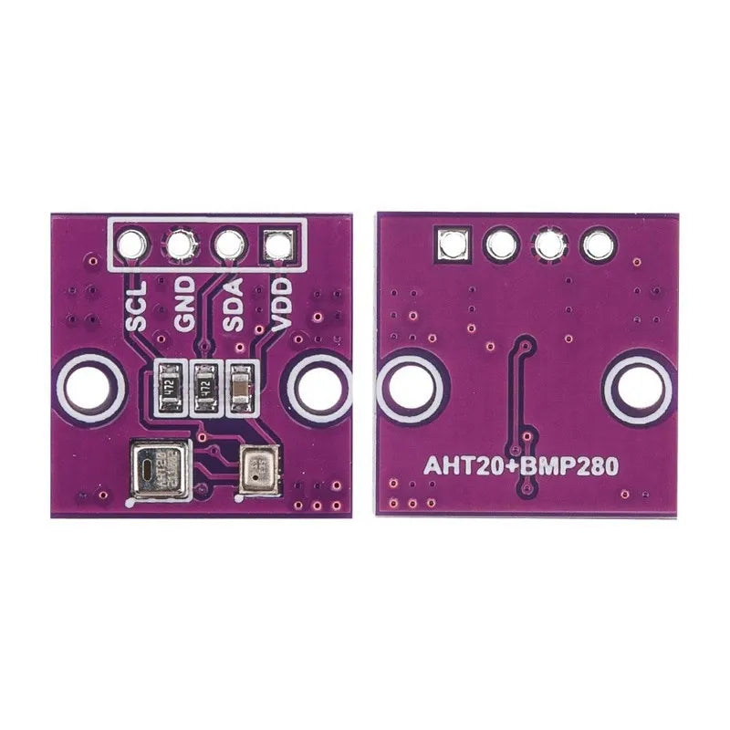 10/20/50/100Pcs AHT20+BMP280 Temperature Humidity Air Pressure Module High-precision Digital Barometric Pressure Sen