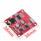 DC 3.7~5V Bluetooth 5.0 Audio Receiver 5w+5w Stereo Power Amplifier Board