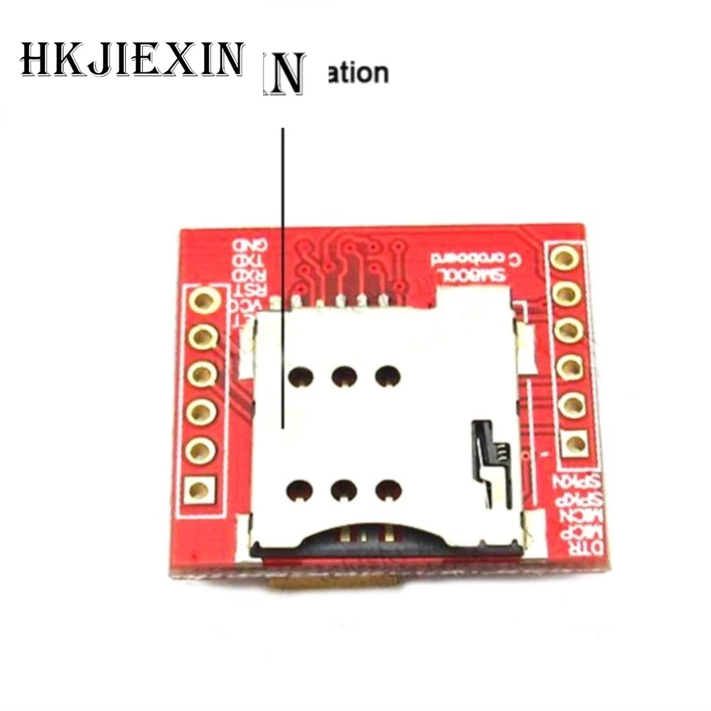 JX 1-10pcs/Smallest SIM800L GPRS GSM Module Kit MicroSIM Card Core BOard Quad-band TTL Serial Port with the antenna