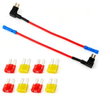 BEECHIP 12V Fuse Holder Add-a-circuit TAP Adapter Micro2 Mini Small Standard ATM APM Blade Auto Fuse  with 10A Blade Car Fuse
