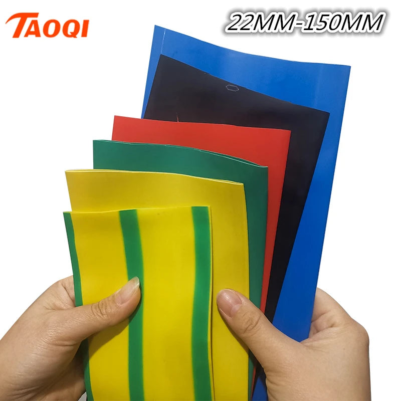 10 METER 22/ 25/30/35/40/45/50/60/70/80/90/100/120/150mm Heat Shrink Tubing Wrapping Kit Insulation Tubing Thermoresistant Tube