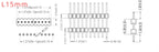50pcs 1.27mm 1x50P Extra Long Pin L11-15-20-27mm Straight Single Row Double Plastic PCB Board Spacer Male Header Connector