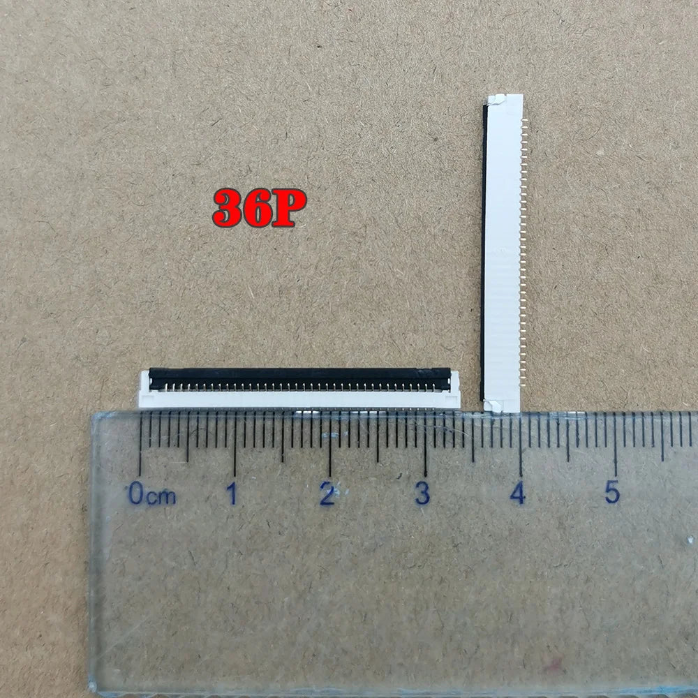 5-20pcs FPC FFC 0.8mm Pitch 32 36 60 Pin Flip Type Ribbon Flat Cable Connector Socket 40P 36P 32P