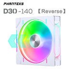Phanteks D30-140 ARGB Case Fan 140mm CPU Cooling Fan 4PIN PWM Air Cooler Fans Wireless Splicing Computer Heat Dissipation Fan