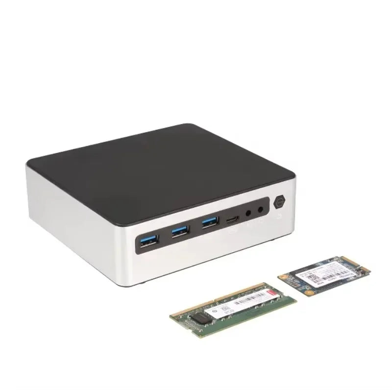 2026 Core I5 1340P 13th Gen Nuc Nano Small Micro PC Mini PC X86 2 Ethernet Lan Windows 10 11 Linux Ubuntu DDR5 Cheap Mini Pc