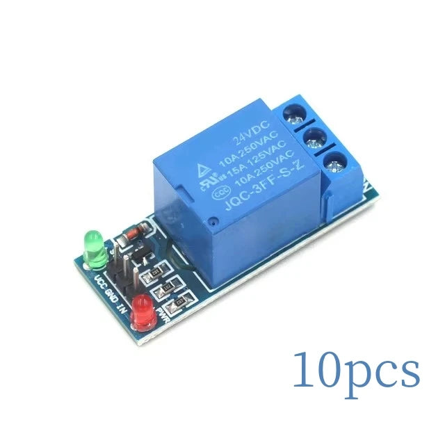 High and Low Level Trigger 1 Channel Relay Module interface Board Shield For PIC AVR DSP ARM MCU Arduino low leve 5V 12V 24V