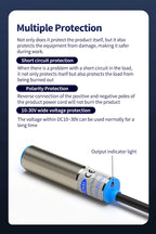 FSY12 M12 round Capacitive Proximity Sensor Switch Non-contact Positioning Sensor for Industrial Use